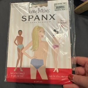 New Spanx Skinny Britches Thong Nude Size S